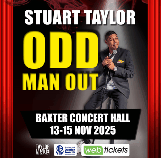 Celebrated SA Comedian Stuart Taylor Brings Odd Man Out to Cape Town & Johannesburg This November 1 Audience watching Stuart Taylor live at Concert Hall, Baxter Theatre