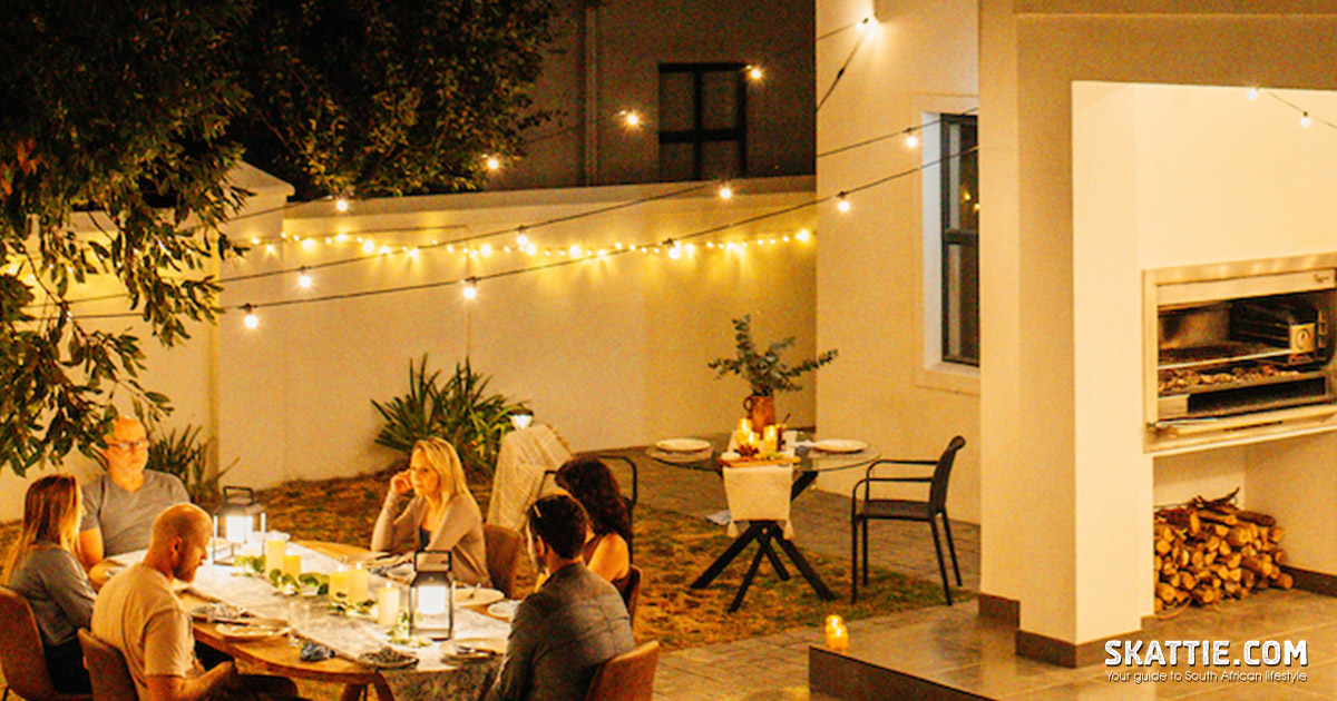 Outdoors features at this year's House + Garden Show - Durban from 27 June 1 fairy lights